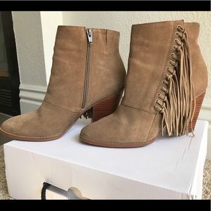 Aldo Booties: Suede.